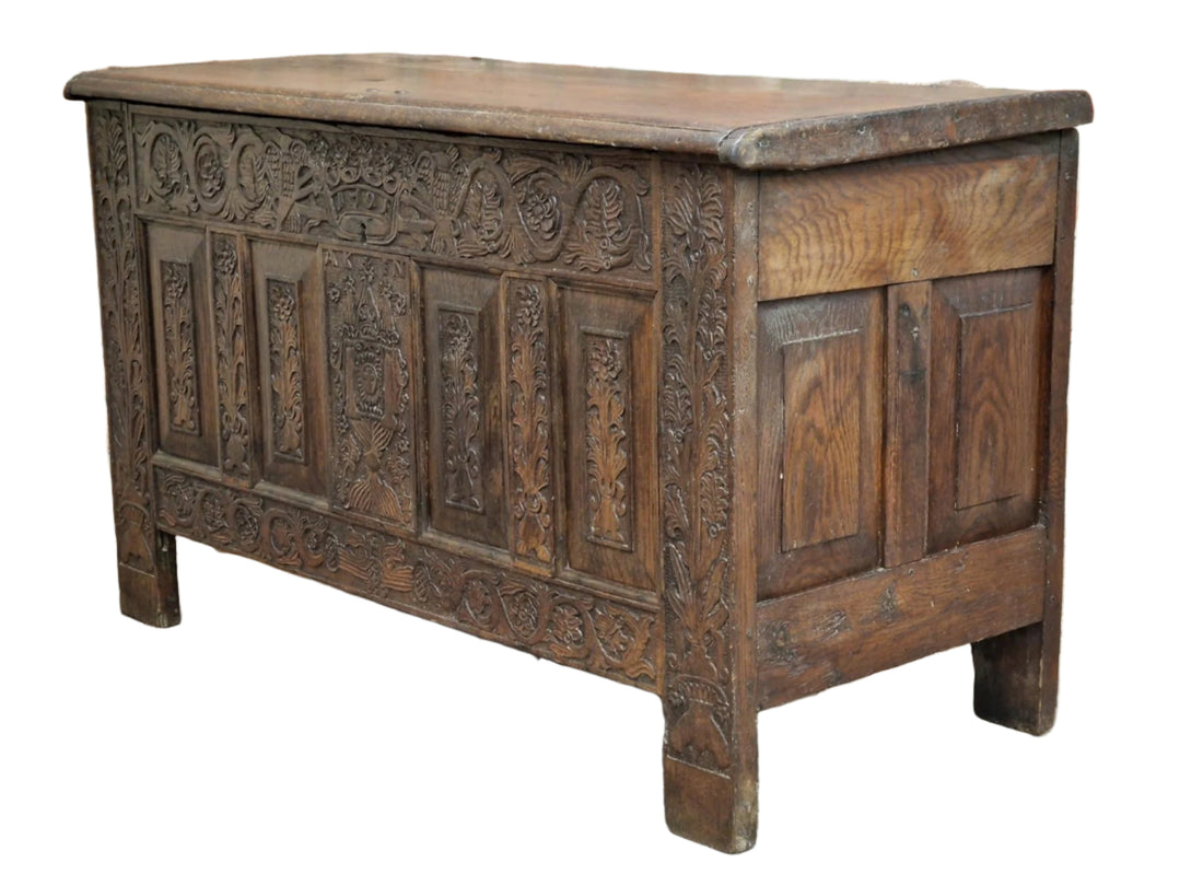 18th century coffer chest