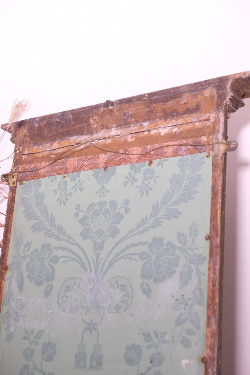 rear of Regency pier mirror c.1820s giltwood frame original foxed bevelled glass