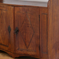 parquetry inlaid cabinet door detail