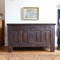 18th century coffer chest