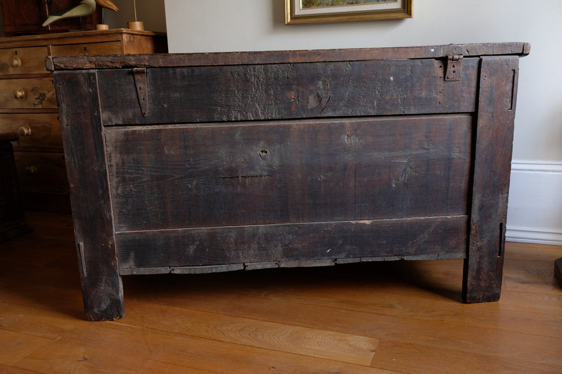 18th century coffer chest