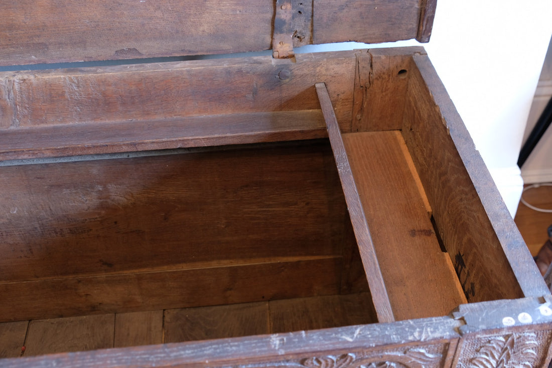 18th century coffer chest