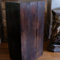 Bank Of Mahogany Drawers With Flush Brass Handles & Name Plates