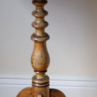 George III wine table in light flamed mahogany finish with rectangular top