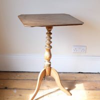 George III wine table in light flamed mahogany finish with rectangular top