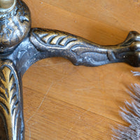 Victorian Brass Telescopic Wine Table with Lion’s Paw Feet