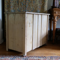 Antique ash chest of three graduated drawers circa 1910