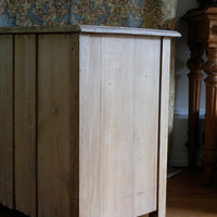Antique ash chest of three graduated drawers circa 1910