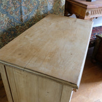 Antique ash chest of three graduated drawers circa 1910