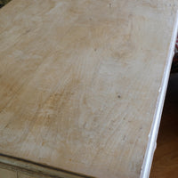 Antique ash chest of three graduated drawers circa 1910