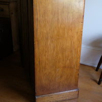 Antique painted pine chest of six drawers circa 1860