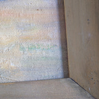Waiting On The Jetty For A Steam Boat Oil Canvas Victorian Maritime Scene