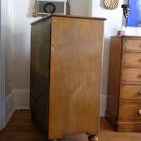 Antique Ash Chest Of Drawers Two Small Over Four Long Drawers Circa 1860