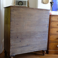 Antique Ash Chest Of Drawers Two Small Over Four Long Drawers Circa 1860