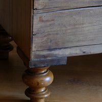 Antique Ash Chest Of Drawers Two Small Over Four Long Drawers Circa 1860