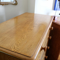 Antique Ash Chest Of Drawers Two Small Over Four Long Drawers Circa 1860