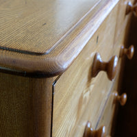 Antique Ash Chest Of Drawers Two Small Over Four Long Drawers Circa 1860