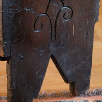 Carved Oak Coffer from the Charles II Era (c.1640–1660), ‘E.H.’ Initials