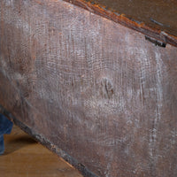 Carved Oak Coffer from the Charles II Era (c.1640–1660), ‘E.H.’ Initials