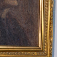 Portrait of a woman nurse oil on canvas attributed to Elfreda Gertrude Beaumont interwar era painting