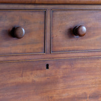 Victorian Mahogany Chest of Drawers – 2‑over‑3 Large Storage