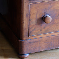 Victorian Mahogany Chest of Drawers – 2‑over‑3 Large Storage
