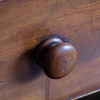 dovetail joints on drawer boxes - Victorian Mahogany Chest of Drawers – 2‑over‑3 Large Storage