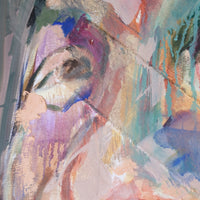 Man with Gold Tooth – Neo-Expressionism Oil Portrait by Sandra Shashou, 2005