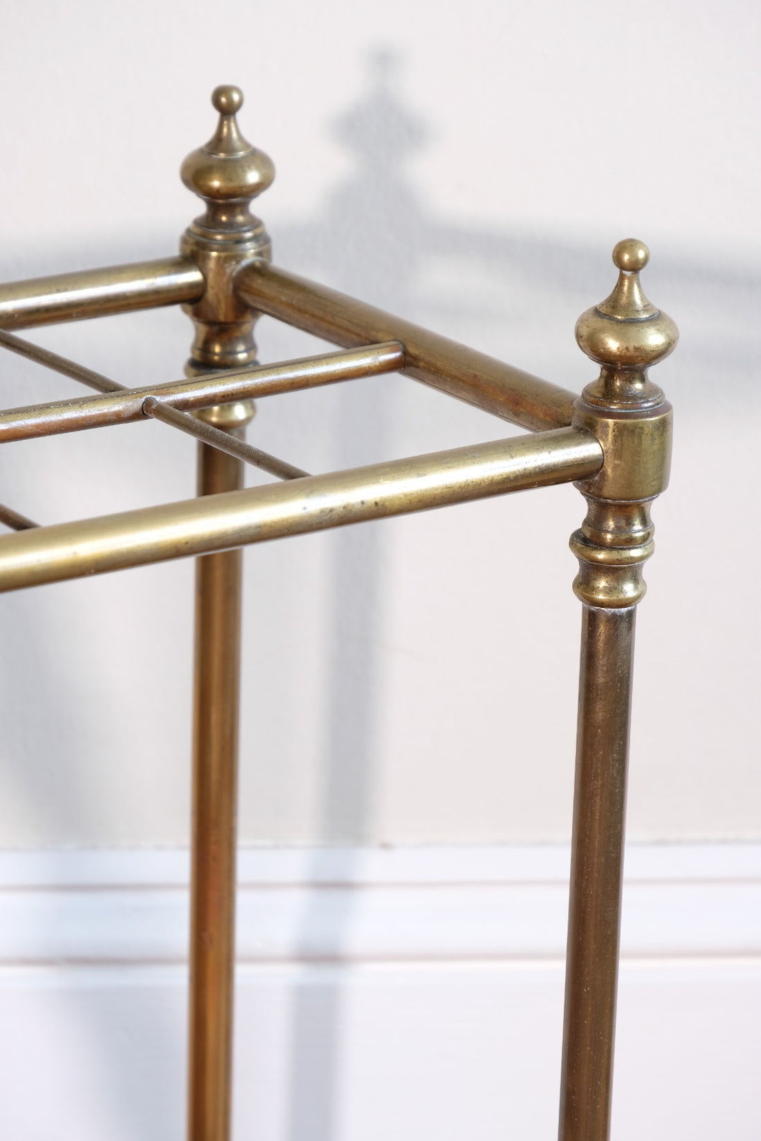 Edwardian Brass And Cast Iron Stick And Umbrella Stand Circa 1910