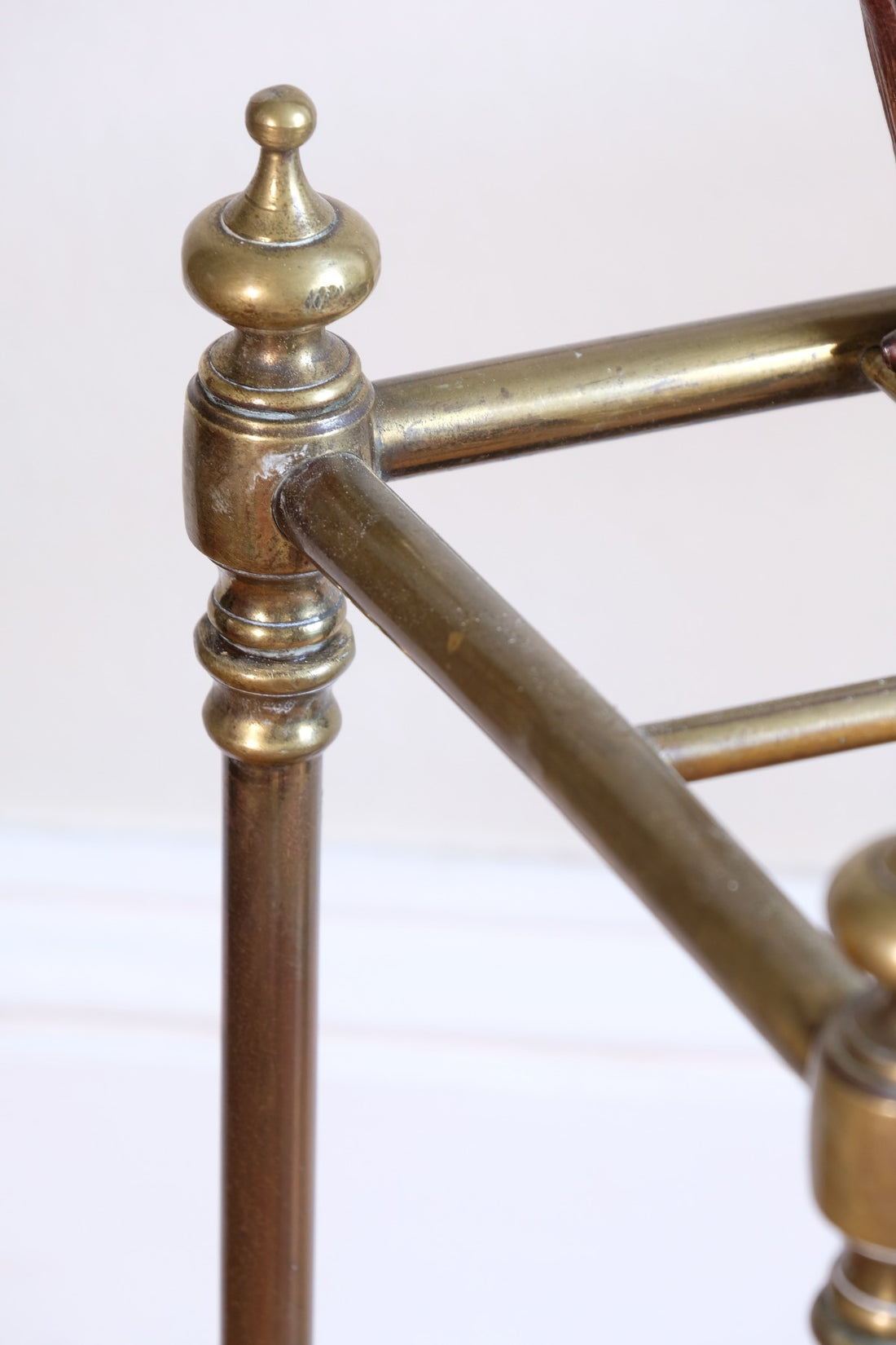 Edwardian Brass And Cast Iron Stick And Umbrella Stand Circa 1910