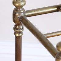 Edwardian Brass And Cast Iron Stick And Umbrella Stand Circa 1910