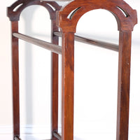 Victorian Inlaid Rosewood Towel Rail Clothes Horse Antique Stand