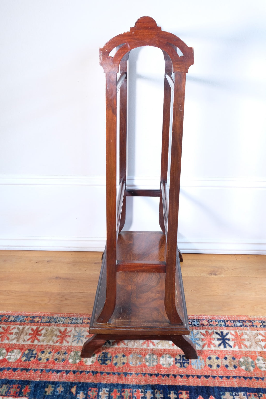 Victorian Inlaid Rosewood Towel Rail Clothes Horse Antique Stand