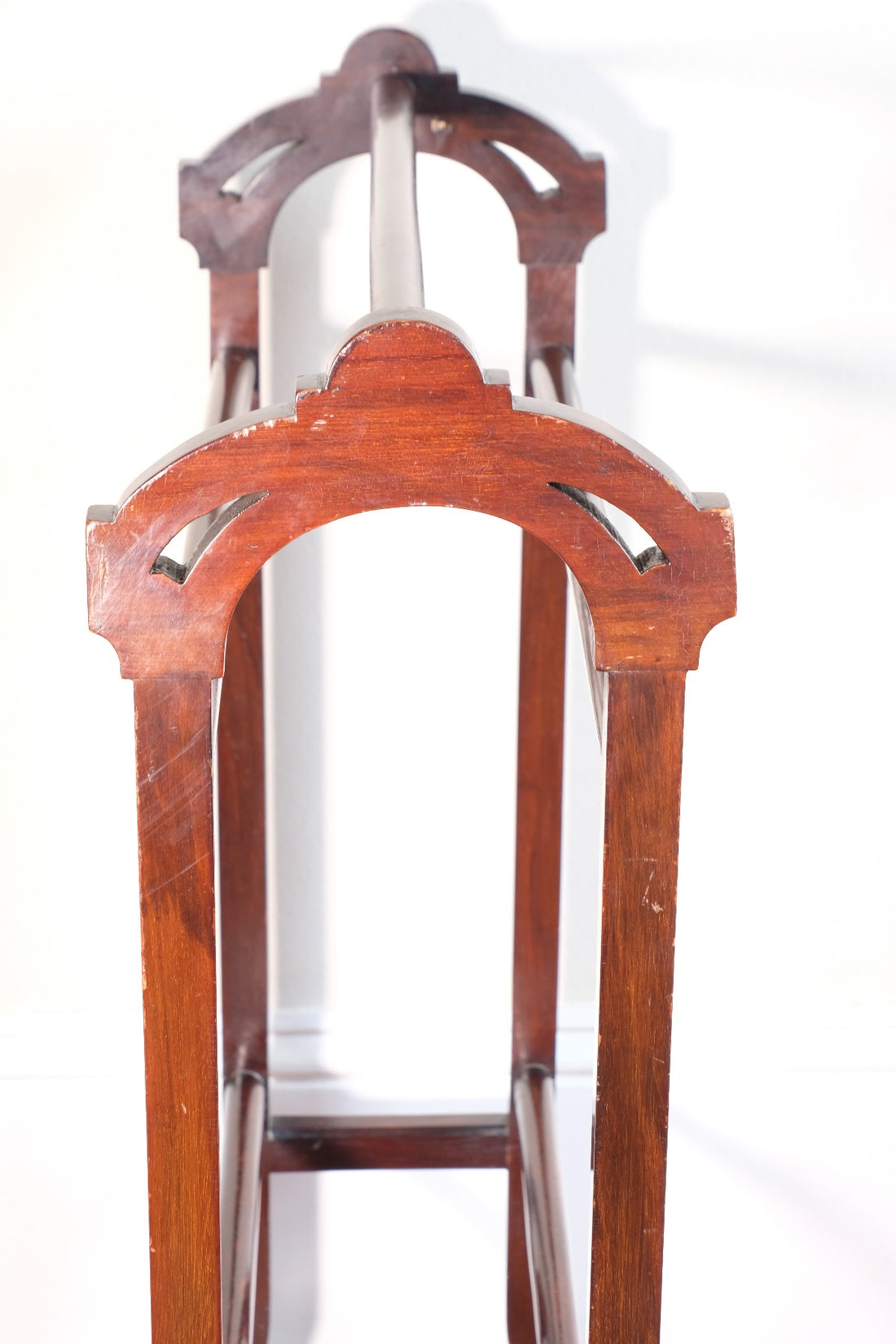 Victorian Inlaid Rosewood Towel Rail Clothes Horse Antique Stand