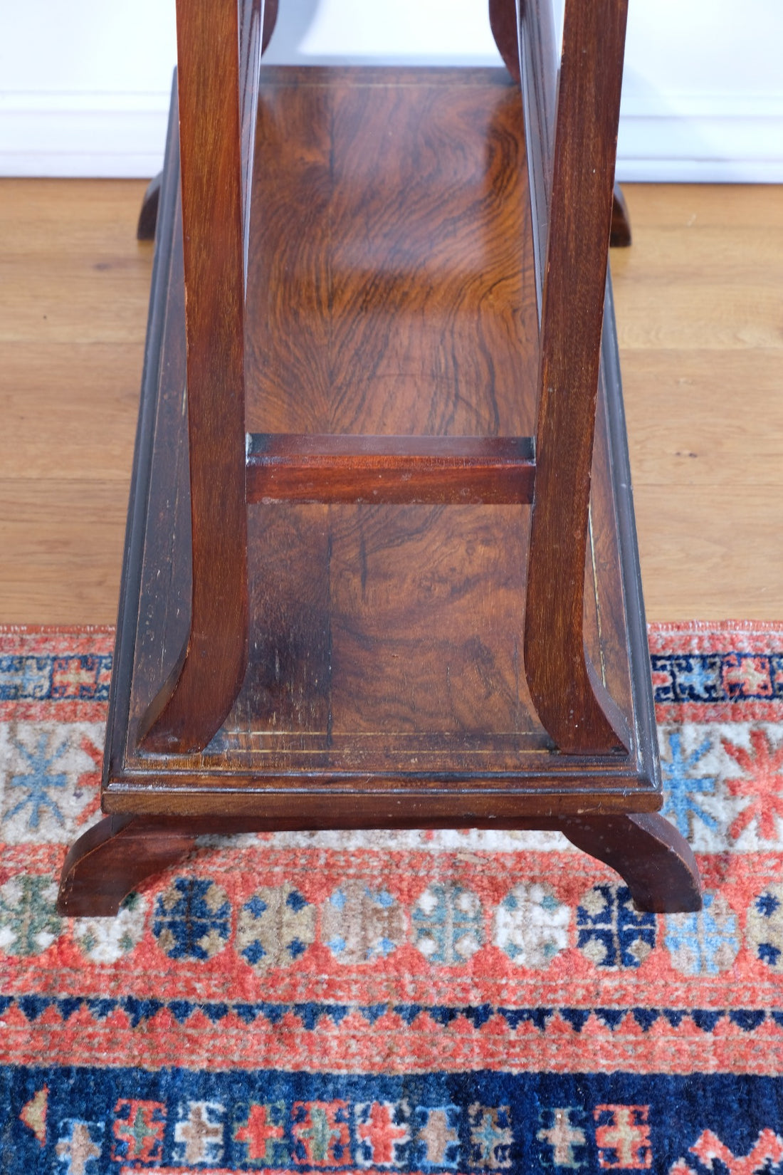 Victorian Inlaid Rosewood Towel Rail Clothes Horse Antique Stand