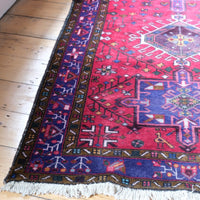 vintage northwest persian wool hall runner rug 395cm x 105cm