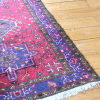 vintage northwest persian wool hall runner rug 395cm x 105cm