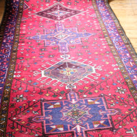 vintage northwest persian wool hall runner rug 395cm x 105cm