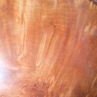 polished interior burr elm bowl