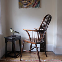 19th Century Windsor Wheelback Armchair in Ash & Elm
