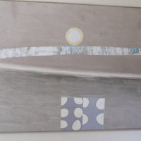 Modern geometric wall art in Oil on canvas - Part 1