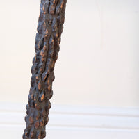 Irish Blackthorn Walking Stick with Boxwood Handle – Antique