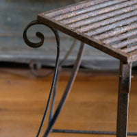 Pair Of Wrought Iron Decorative Plant Stands
