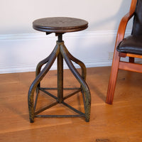 An Industrial Swivel Stool, Circa 1950