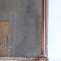 Regency pier mirror with original foxed bevelled glass and giltwood frame circa 1820s