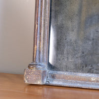 Regency pier mirror with original foxed bevelled glass and giltwood frame circa 1820s