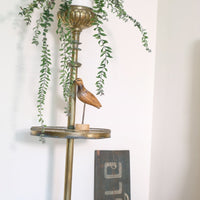 19th Century Brass Jardinière and Onyx Circular Table