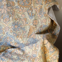 William Morris inspired Arts and Crafts chain stitch tapestry wall hanging textile panel