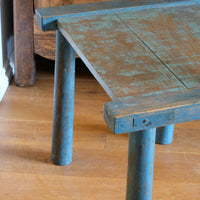 Provincial Chinese Painted Bow Back Chair