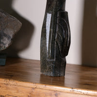 Abstract carved stone sculpture Signed By Artist